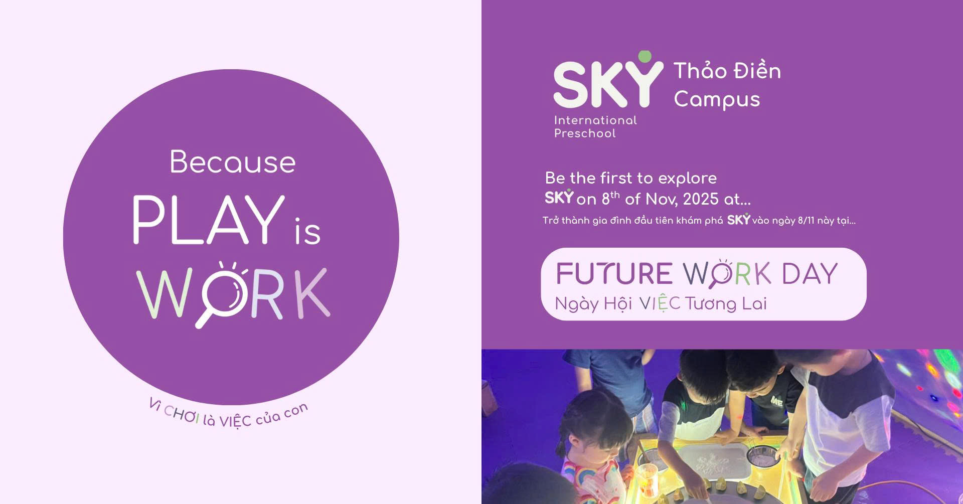 Explore Your Child’s Future Work at Future Work Day @ Sky Thảo Điền