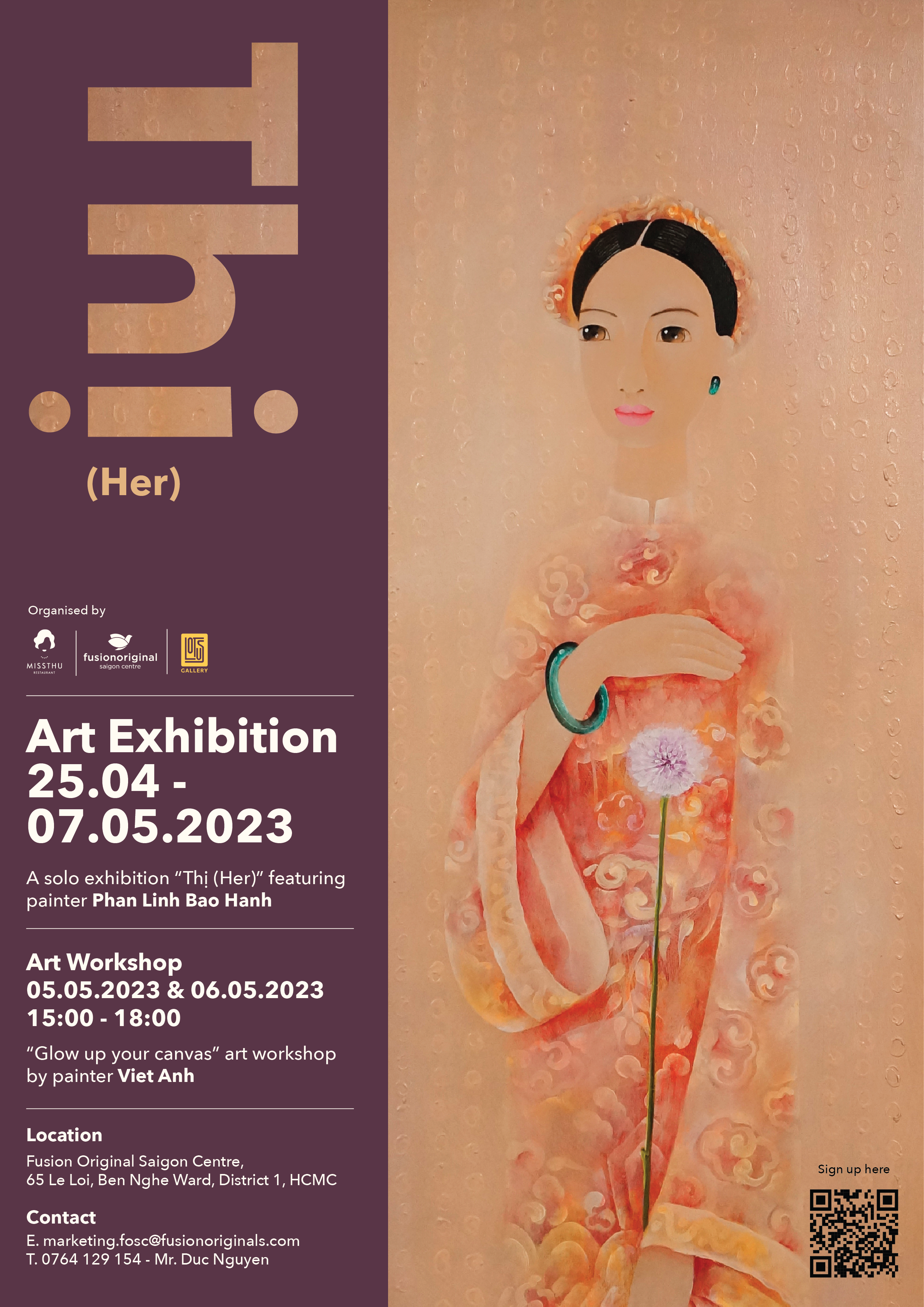 Thị Exhibition at Fusion Original Saigon Centre