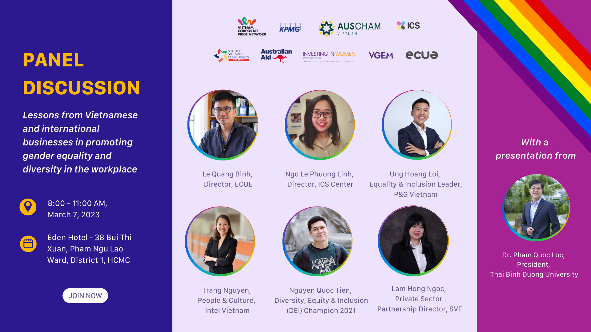 Panel Discussion - Gender Equality & Diversity | AusCham Vietnam