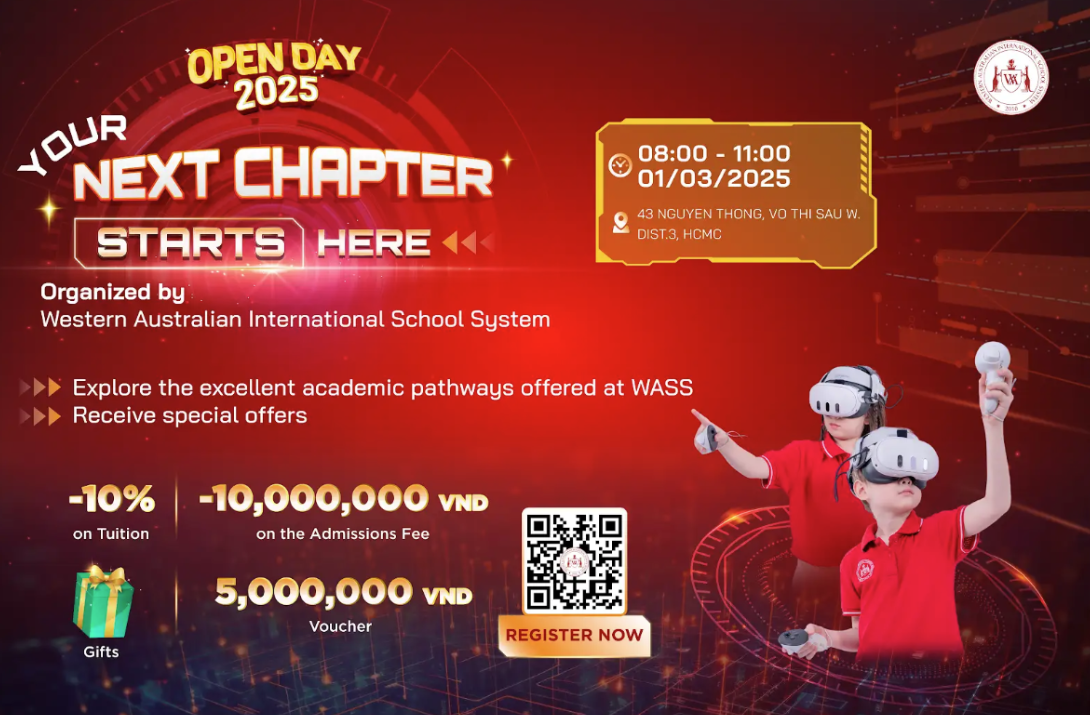 WASS Open Day “Your Next Chapter Starts Here”