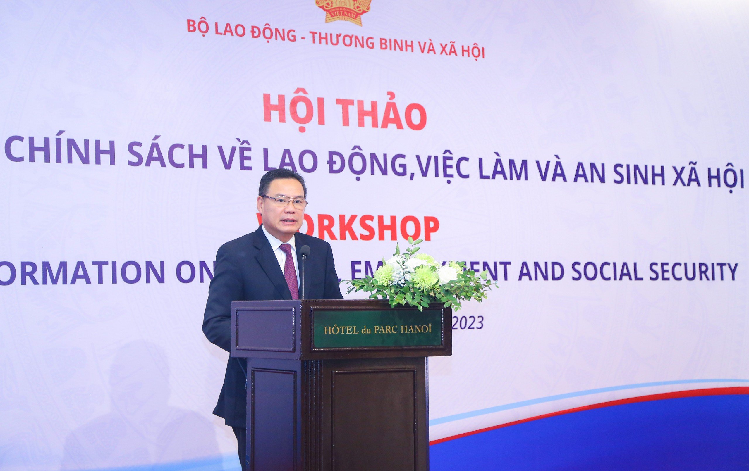 Vice Minister Le Van Thanh gave opening remark